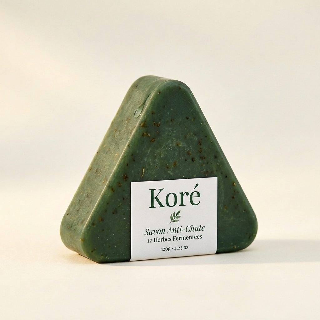 Koré — Savon anti-chute 12 plantes fermentées